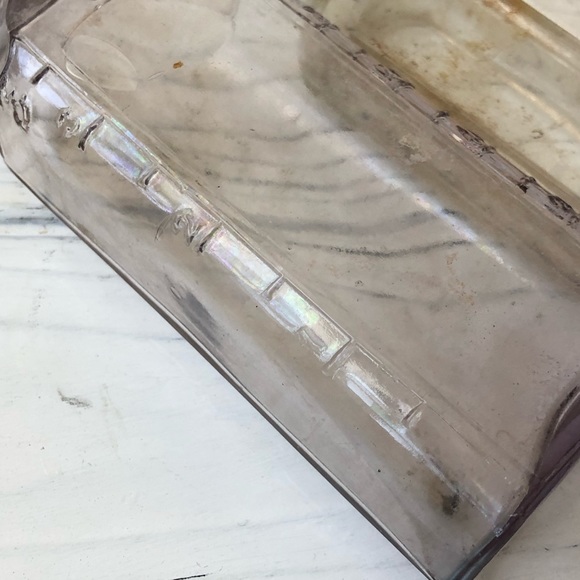 Lot of 3 vintage glass bottles - Picture 5 of 8